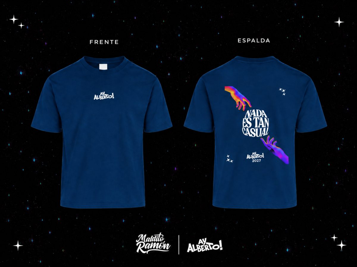 Remera Azul | Ay Alberto! 2027
